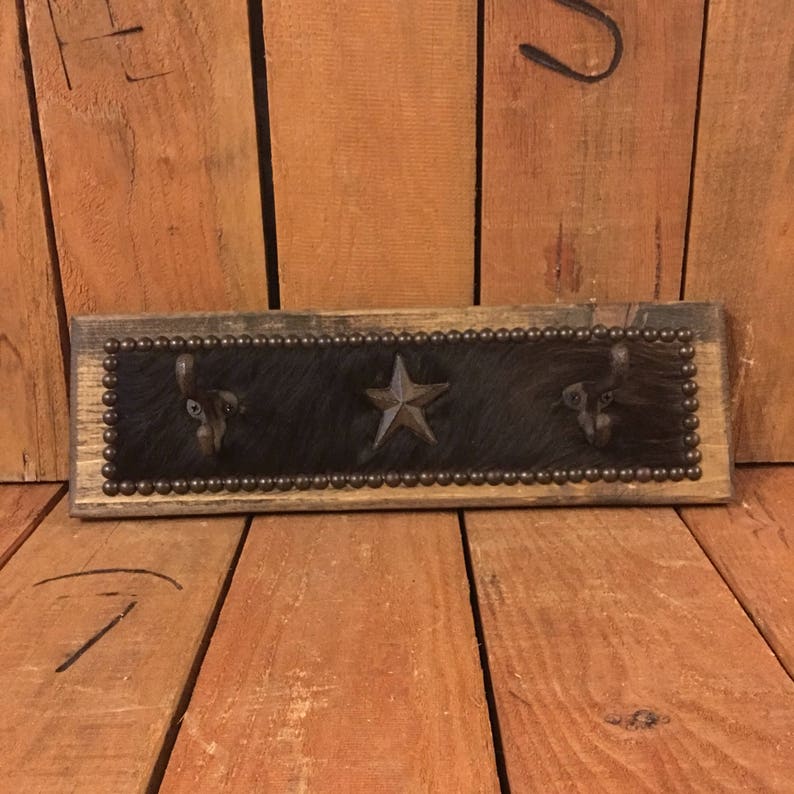 18 Western Coat Rack / Western Hat Rack/ Tack Rack / Etsy