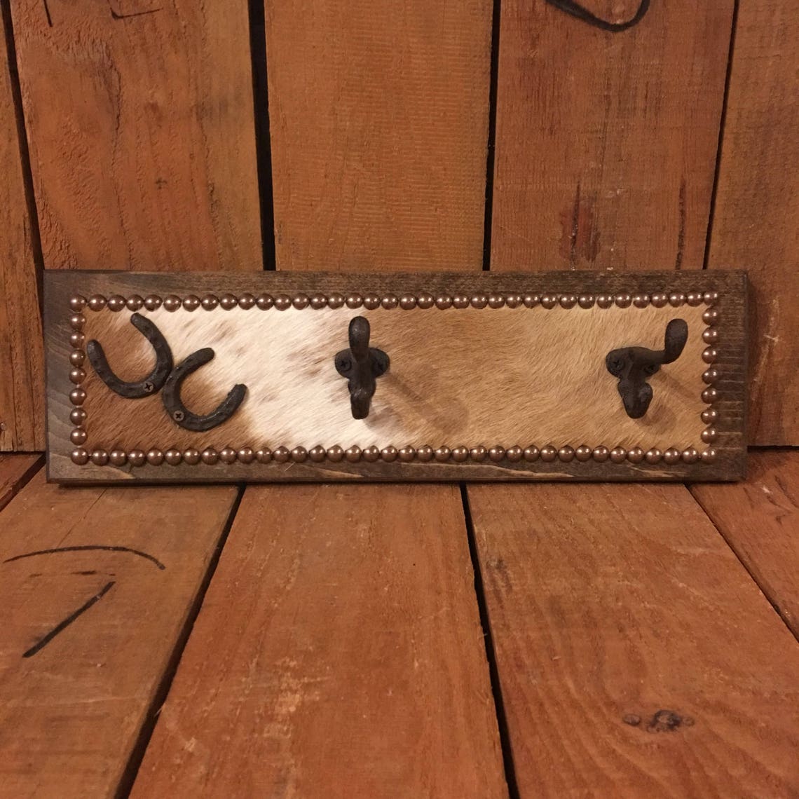 18 Western Coat Rack / Western Hat Rack/ Tack Rack / Etsy