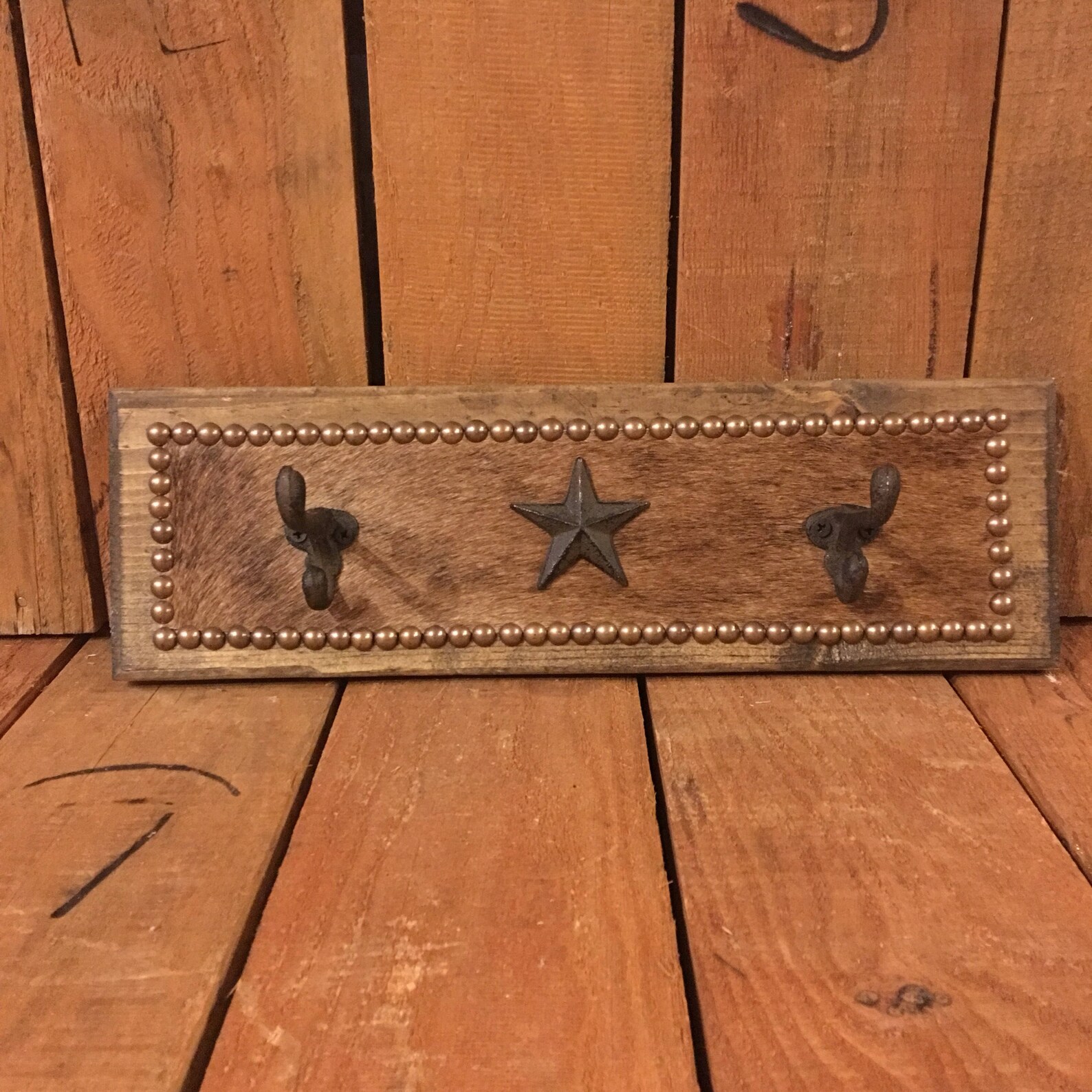 18 Western Coat Rack / Western Hat Rack/ Tack Rack / Etsy