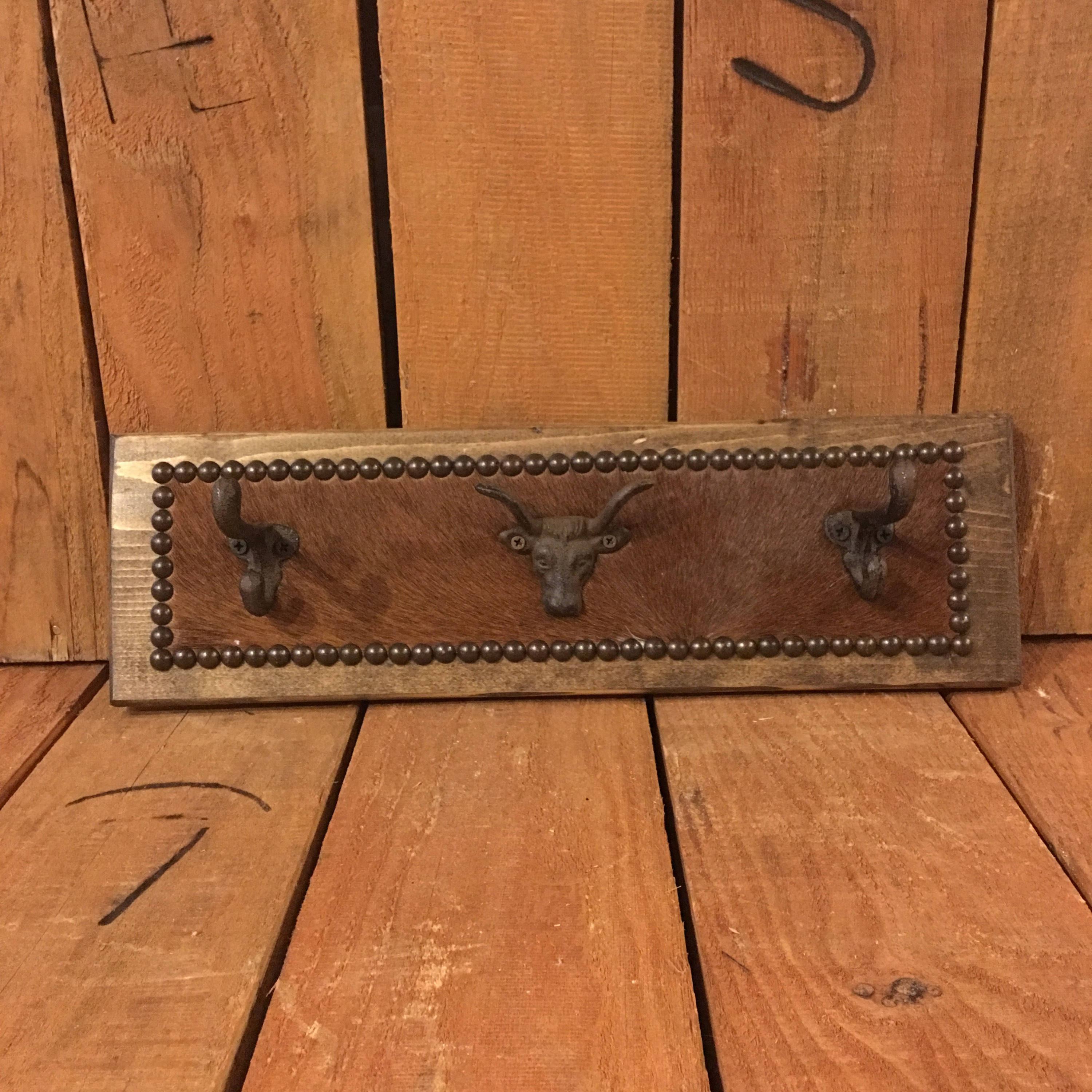 18 Western Coat Rack / Western Hat Rack/ Tack Rack / Etsy