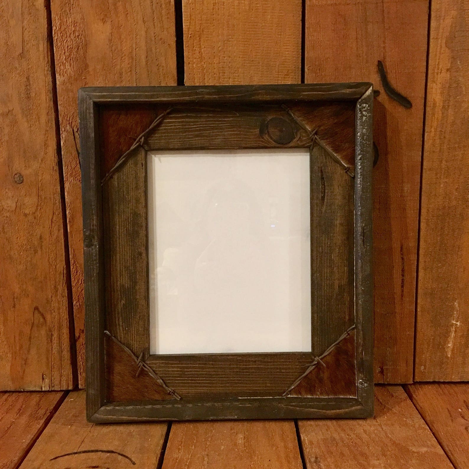 11x14 Western Picture Frame / Rustic Picture Frame / Western Etsy
