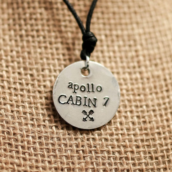 Percy Jackson Inspired "Apollo Cabin 7" Necklace