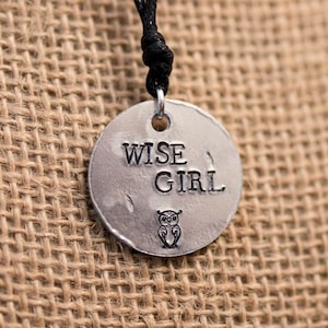Percy Jackson Inspired "Wise Girl" Necklace
