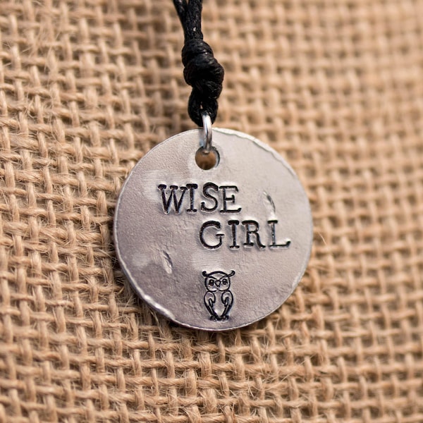 Percy Jackson Inspired "Wise Girl" Necklace