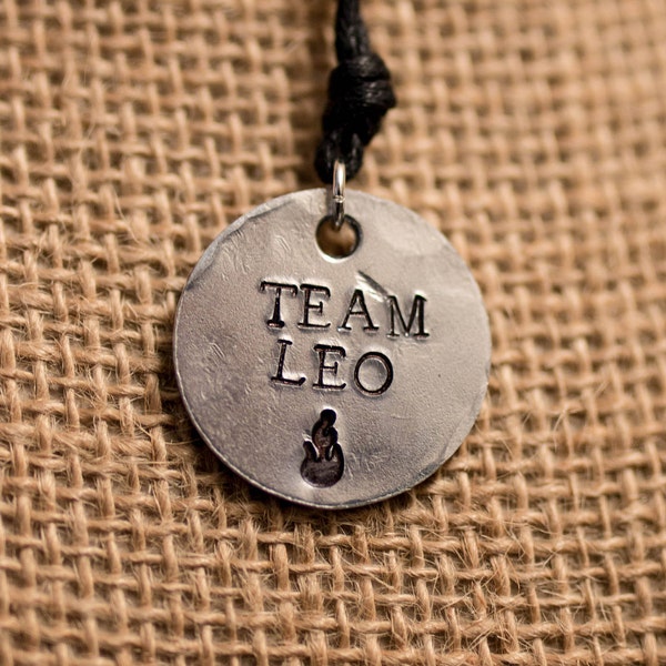 Percy Jackson Inspired "Team Leo" Necklace