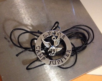 Percy Jackson Inspired "Camp Jupiter" Necklace
