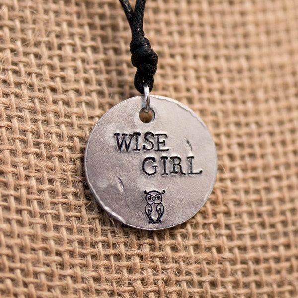 Percy Jackson Inspired "Wise Girl" Necklace