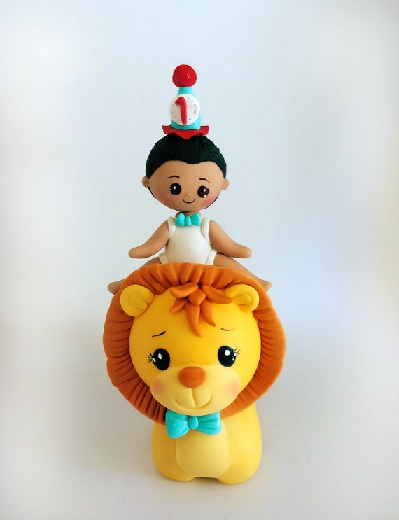 Baby Lion Cake Topper Lion Baby Shower First Birthday Lion Etsy