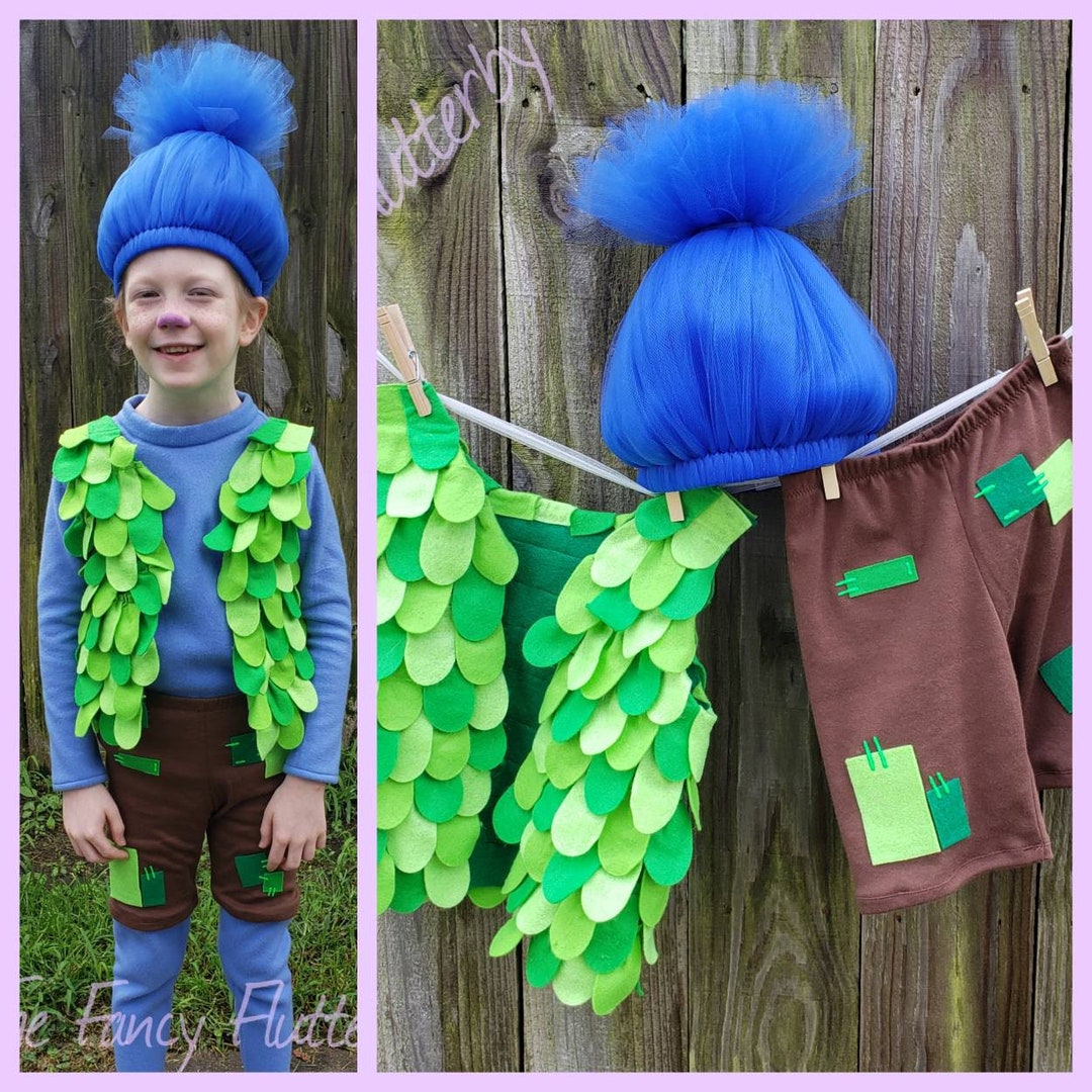 Branch Troll Costume Baby Infant Toddler Child Etsy
