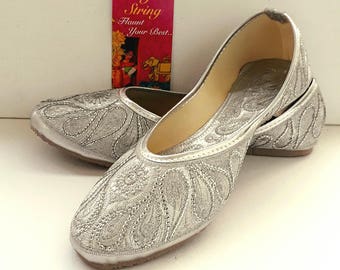 Silver Flats Etsy