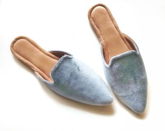 dusty blue shoes womens