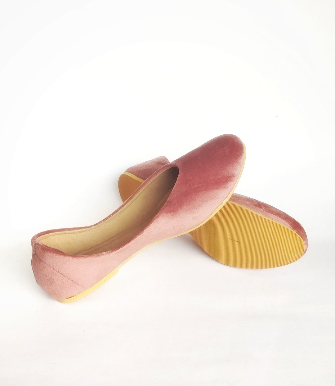 dusty rose shoes flats