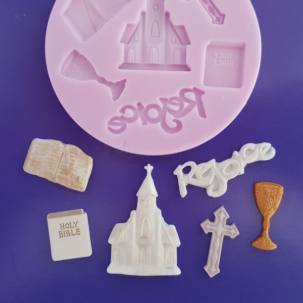 Catholic Baptism Cake Etsy