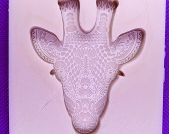 1870 Giraffe silicone mold
