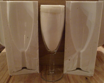 CHOCOLATE CLAY ETC 3D CHAMPAGNE BOTTLE 20CL SILICONE MOULD FOR CAKE TOPPERS