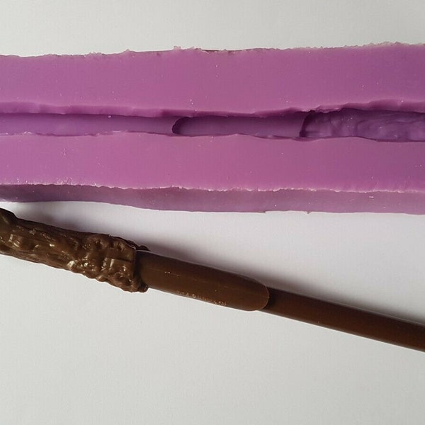 Emlems Wizard Wand Silicone Mould for resin, cake toppers, fondant and so much more