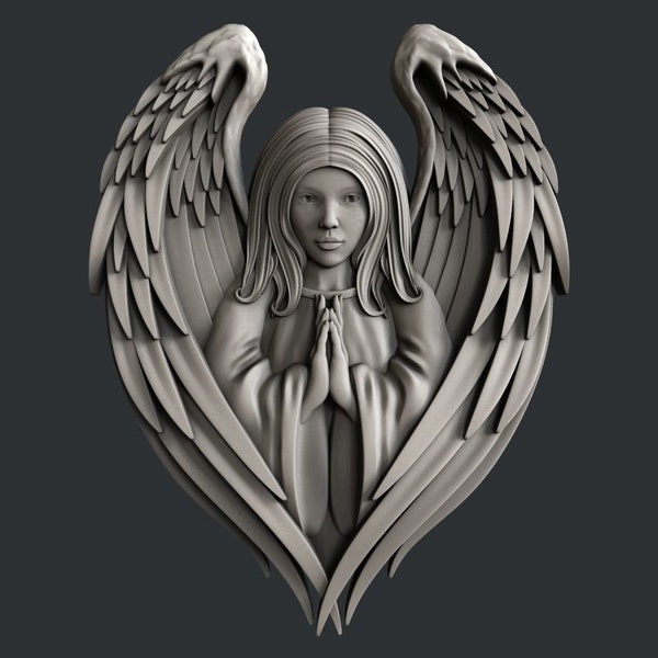 Emlems Angel Silicone Mould for resin and food safe for cake toppers, resin, fondant, chocolate etc