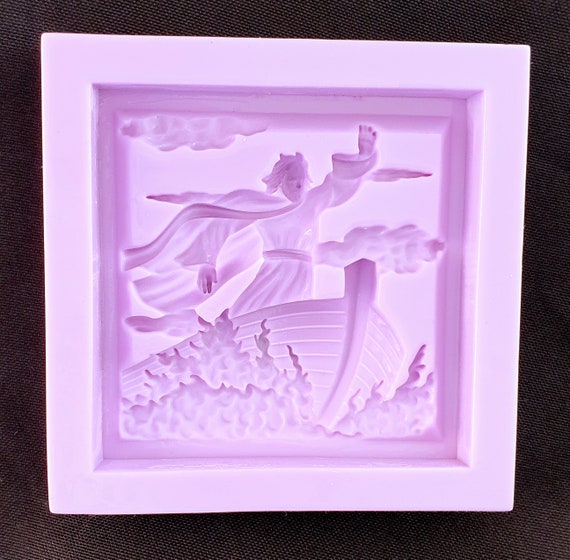 Jesus Calms the Storm Silicone Mould Food Safe for Cake Toppers, Resin,  Wax, Fondant, Chocolate. Christian Religious Faith 