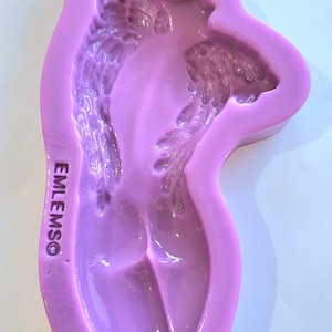 Emlems Male Angel Silicone Moulds. For use with Resin, cake toppers, fondant, wax, chocolate, clay and more