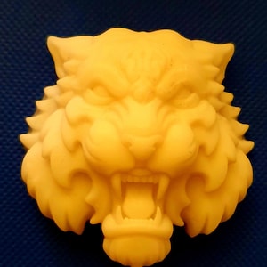 Tiger Face Silicone Mould for resin, cake toppers, clay etc