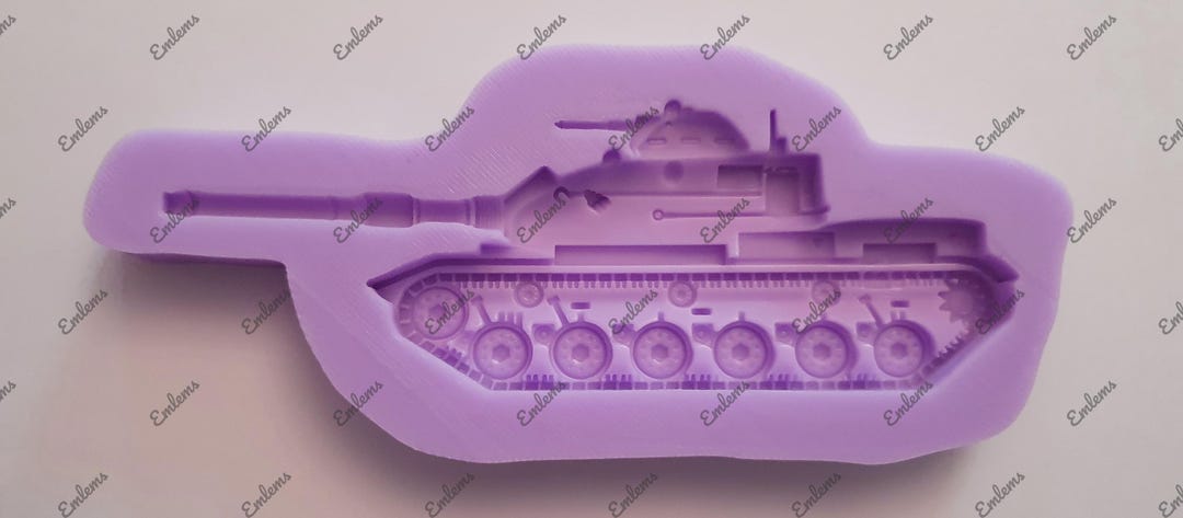 Military Tank Silicone Mould for Wax, Resin, Soap Etc - Etsy