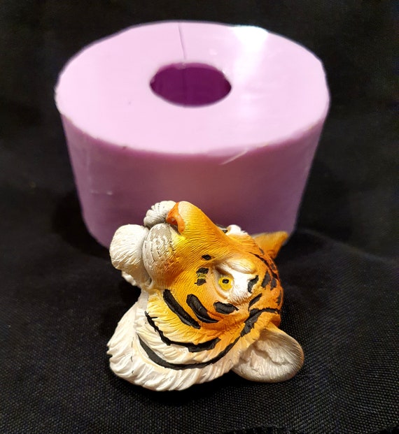 Lot De 2 Moules à Chocolat En Silicone, Panda, Hibou Et Tigre, Moules En Silicone En Forme D'étoile De Mer Et De Coquillage Pour Bonbons, Gelée, Résine, Savon, Etc