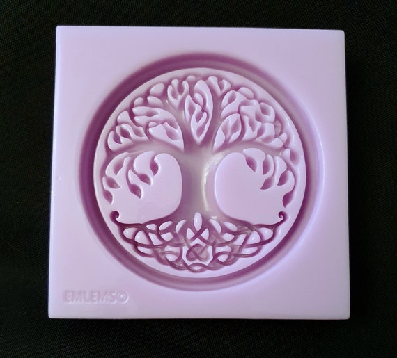 4\" Tree Of Lfe Slcone Mold, Food Safe Slcone Rubber For Resn...