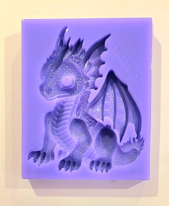 Dragon silicone mold - 'Flying Dragon' by FPC Sugarcraft | resin mold, fimo  mold, polymer clay mold, soapmaking mold C221