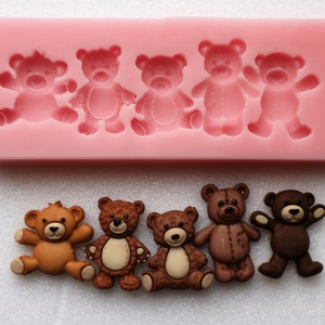 Bear Candle Mold,teddy Bear Candle Mold,silicone Candle Mold