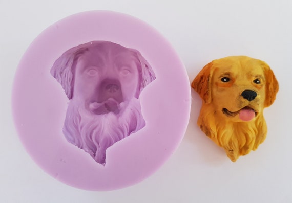 Golden retriever fondant hot sale