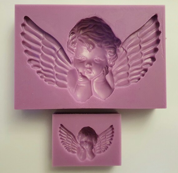 Angel Wings silicon sugarcraft Stampo gioielli, cupcake, cioccolato, pasta di gomma, argilla polimerica - Italia