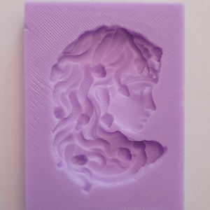 Emlems Small Medusa Silicone Mould for resin, cake toppers, clay and so much more