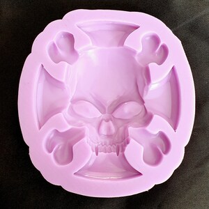 Silicone Mould Skull Cross Bones Fangs Food Safe for Cake - Etsy
