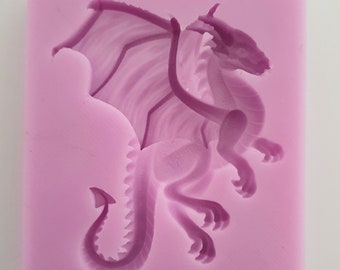 Dragon silicone mould (mold) - 'Chinese Dragon (Left)' by FPC Sugarcraft |  resin mold, fimo mold, polymer clay mold, soapmaking mold C075