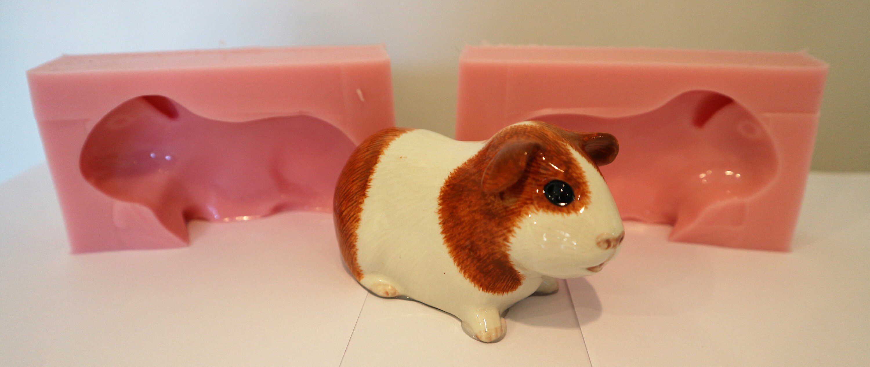 Guinea Pig 3d Food Safe Silicone Mould for cake toppers Etsy