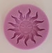 Small Sun Face Silicone Mould food safe for cake toppers, resin, fondant, chocolate etc 