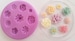 Emlems Ornate floral decorative daisies roses Silicone Mould food safe for cake toppers, resin, clay, fondant, jesmonite and more 