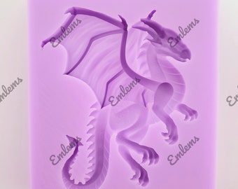 Dragon Dragon Silicone Mould 3D Stereo Faucet Silicone Mould Resin Epoxy  Soap Mould Cake Mold