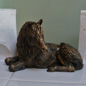 Emlems Horse 3d Food Safe Silicone Mould for cake toppers, fondant, chocolate, resin, soap etc