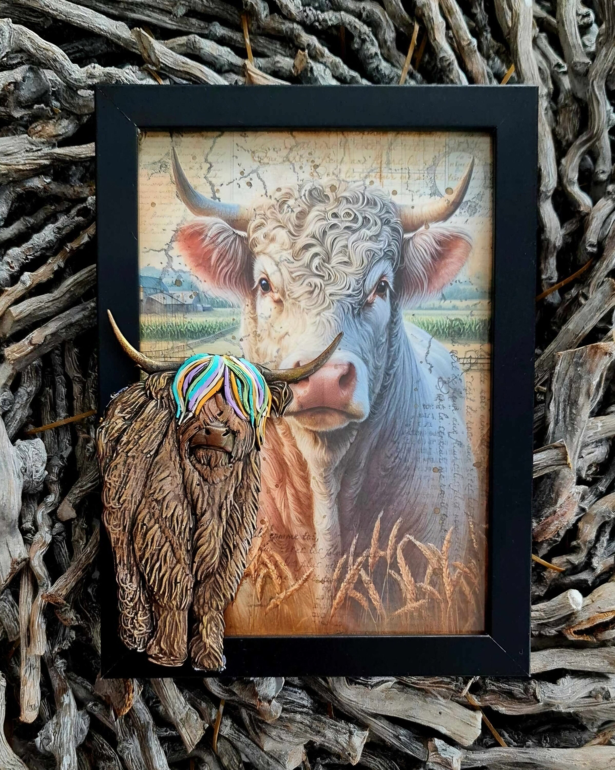 Yuemeuy Highland Kuh Silikonform - Für Resin, Kerzen & Schokolade