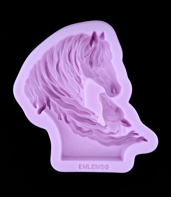 Emlems Horse and Foal Silicone Mould for Resin Wax Melts Chocolate Clay and Much Moreetc Etsy