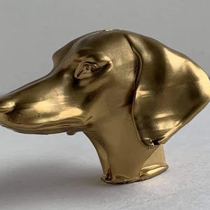 Dachshund sausage dog head Silicone Mould food safe for resin, fondant, chocolate etc