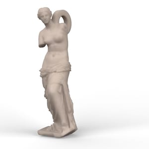 Venus de milo goddess Keyring Silicone Mould food safe for resin, fondant, chocolate etc