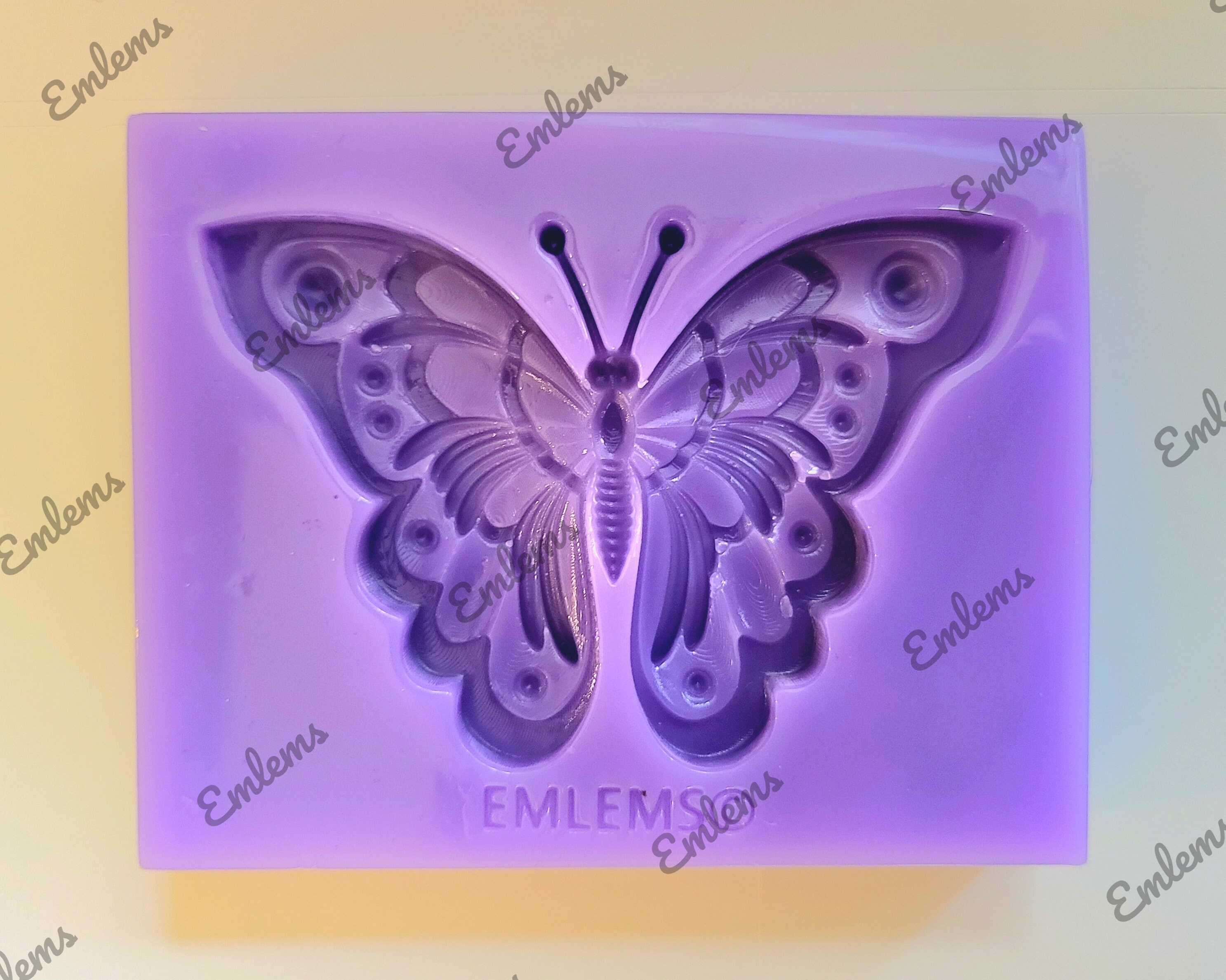  Skull Butterfly Molds Butterfly Resin Mold Silicone : Arts,  Crafts & Sewing