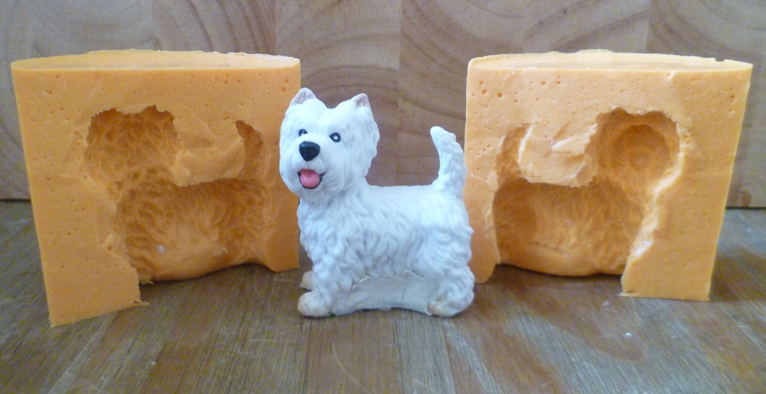 Moule à Gâteau En Silicone 3D En Forme De Chien