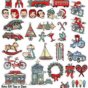 Christmas Clip Art Clipart - Commercial and Personal Use Royalty Free
