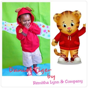 Daniel Tiger Inspired Costume