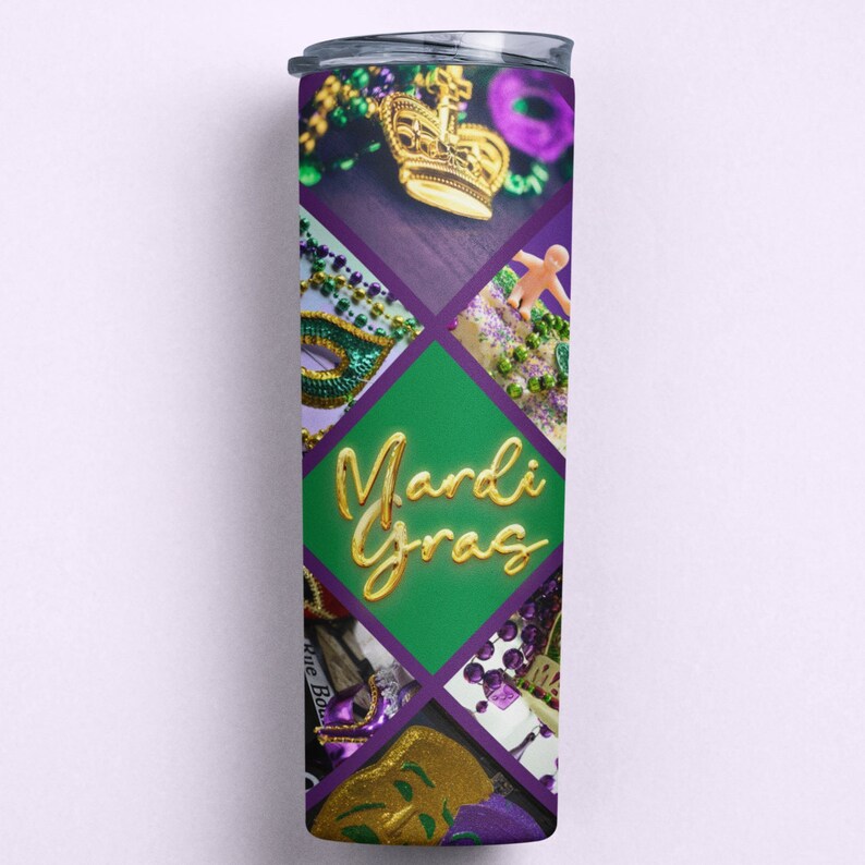 mardi gras gift wrap
