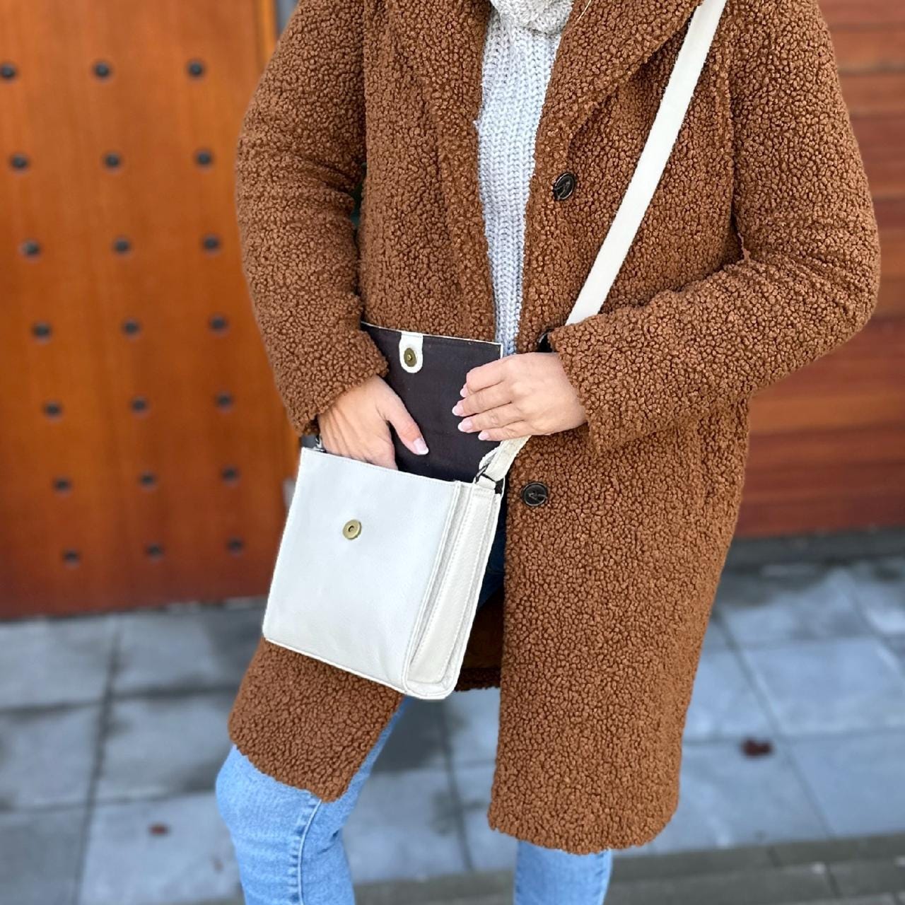Giglio Borsa Furla in pelle a grana Outlet Abbigliamento
