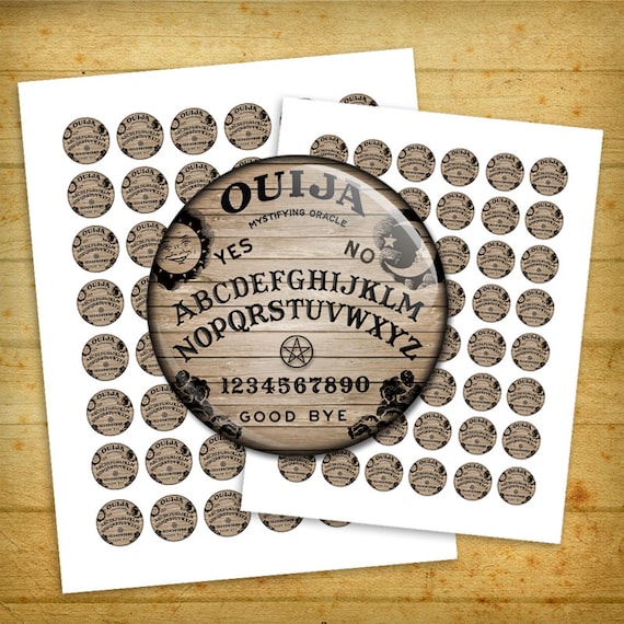 Ouija Board 3 Inch Printable Images for Magnets Cabochons - Etsy